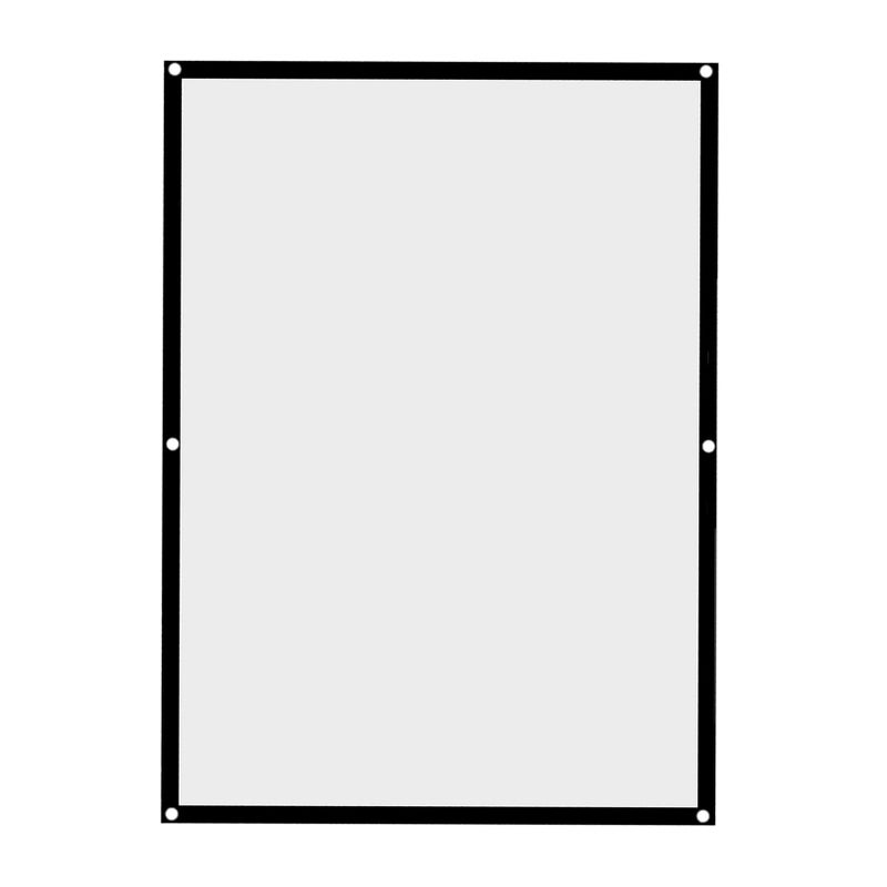 Richer-R Projector Screen, 60-100 Inch 16x9 Projector Screen Rear Projection Screen,Portable Foldable Non-Crease Projector Curtain Screen 4:3 for Outdoor Camping Movie Open-air Cinema(84in) - Image 4